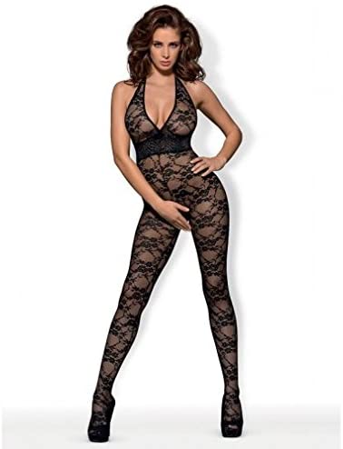 Obsessive Body Obsessive Bodystocking L400 černá/ L/XL --