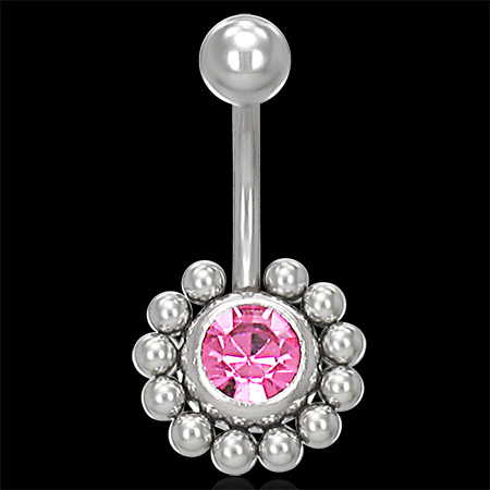 Piercing do pupka mv2385 chirurgická oceľ