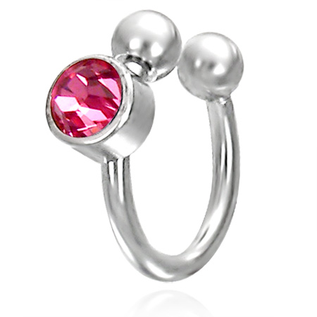 Piercing Ball pink mv468 chirurgická oceľ