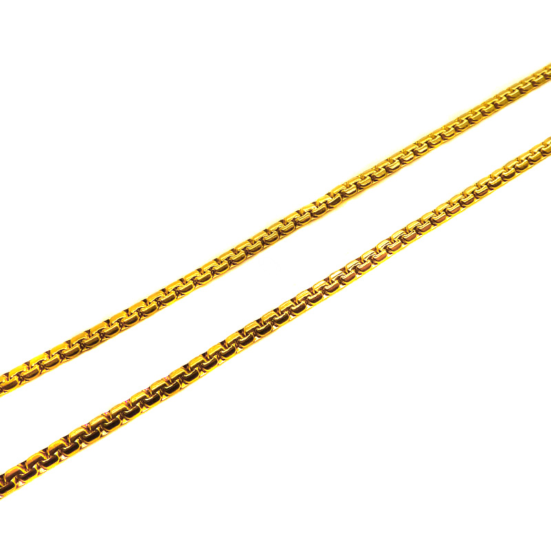 Retiazka zlatá ny4561 50cm chirurgická oceľ