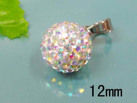 Prívesok Ball Shine color ny846 chirurgická oceľ