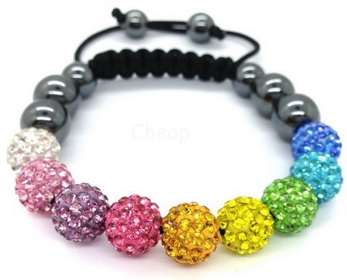 Shamballa náramok Rainbow 2 st342 bižutéria